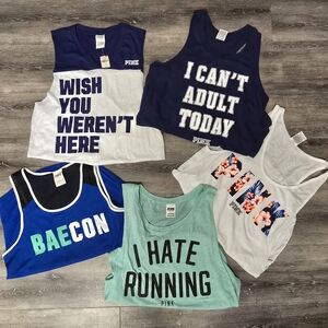 VS PINK TANK TOPS